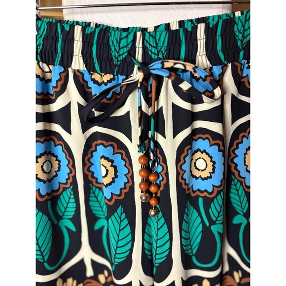 House of Harlow 1960 Women's Wide Leg Drawstring Palazzo Pants Size Small 4-8 - Picture 5 of 6